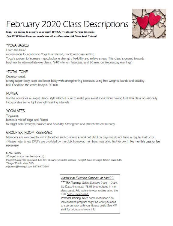 group-classes-hawthorn-woods-country-club